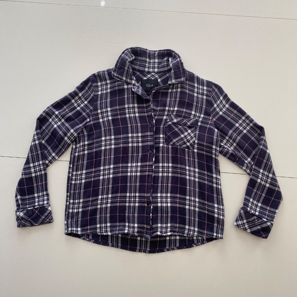 Rails Clara Flannel Pajama Top Size Small - Picture 6 of 17